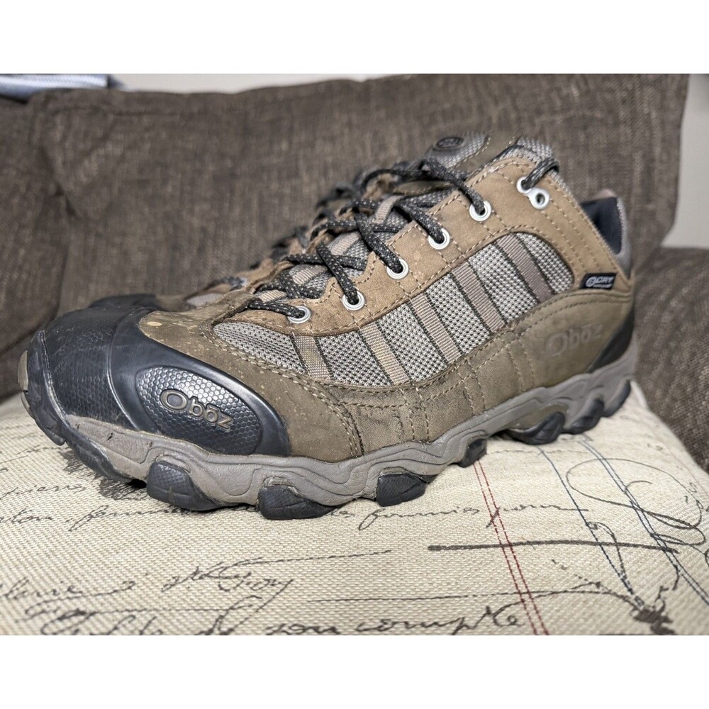 Oboz Tamarack Low B-DRY Hiking Shoes Men's Size 13 Brown Waterproof Trail